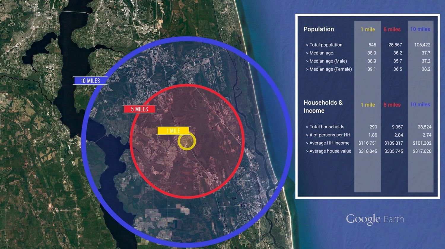 Lot 4-1 - Pacetti Road / Entrance to WGV King and Bear Community: Pacetti Rd, Flagler Beach, FL, 32136
